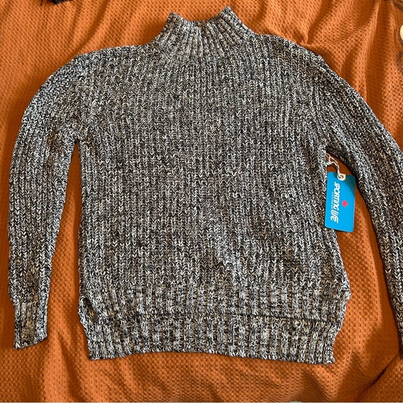 Sporting life graphite grey turtleneck sweater - Picture 2 of 3